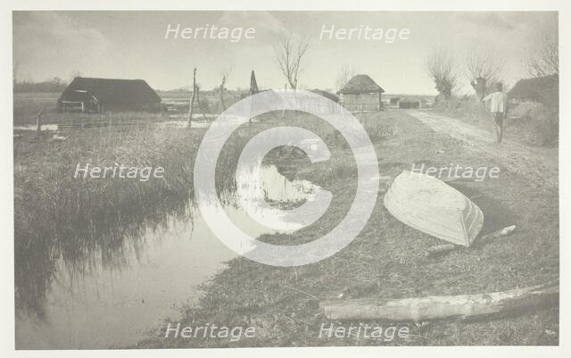 'Twixt Land and Water, 1886. Creator: Peter Henry Emerson.