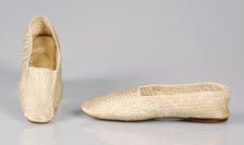 Slippers, British, 1830-49. Creator: Phipps's.