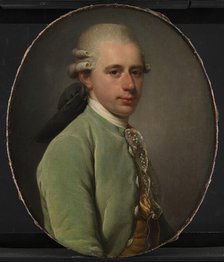Postmaster General Frederik Hauch as a young man, 1776. Creator: Jens Juel.