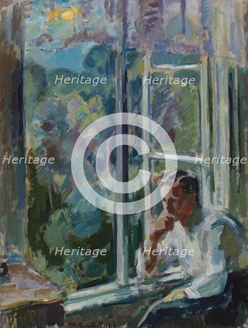 By the Window, 1919. Creator: Magnus Enckell.