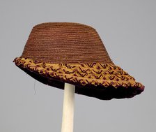 Bonnet, American, ca. 1875. Creator: Unknown.