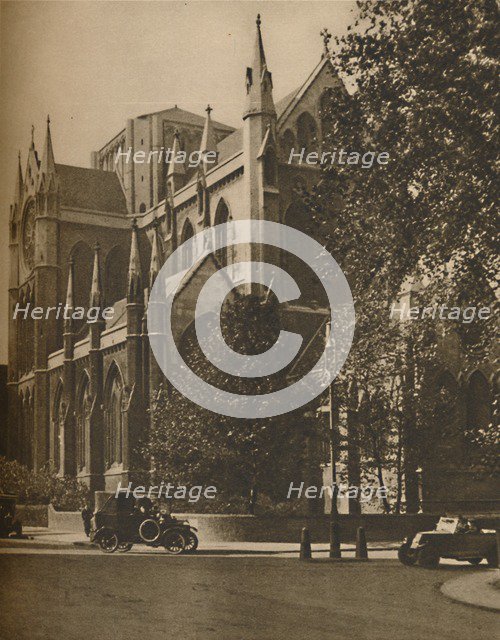 "Bloomsbury Cathedral": The Catholic Apostolic Church in Gordon Square', c1935. Creator: Walter Benington.