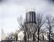 Metropolitan Cathedral of Christ the King, Liverpool, Merseyside, 1992. Artist: Unknown