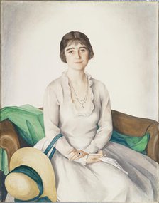 Portrait of HM Queen Elizabeth (1900-2002), as The Duchess of York. Creator: Sorin (Sorine), Saveli Abramovich (1878-1953).