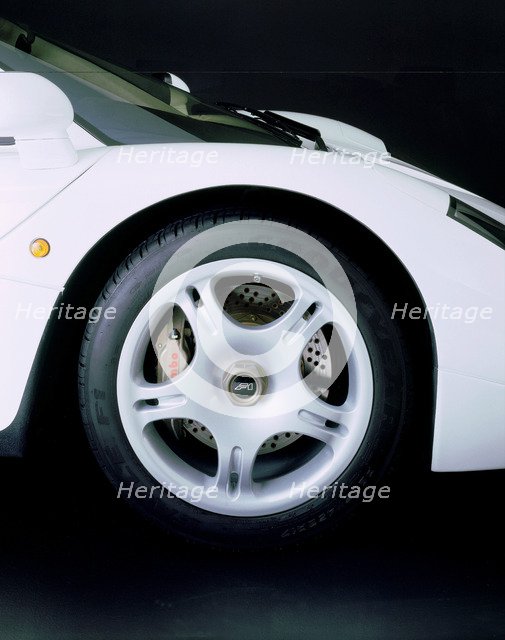 1995 McLaren F1 road car wheel. Artist: Unknown.