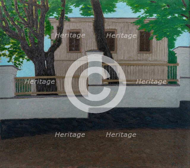 Old town house in Gavle, (c1940s). Creator: Pelle Swedlund.