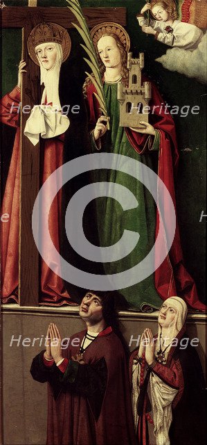 Catholic Monarchs with Saints Helena and Barbara. Artist: Master of Manzanillo (active 1480-1500)