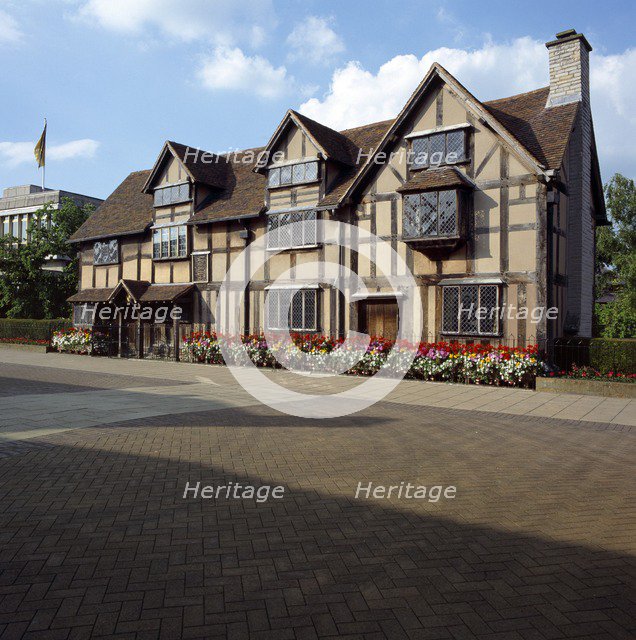 Shakespeare's Birthplace, Henley Street, Stratford-upon-Avon, Warwickshire, c2000s(?). Artist: Unknown.