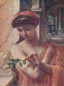 'Psyche in the Temple of Love', 1882, (c1915). Artist: Edward John Poynter.