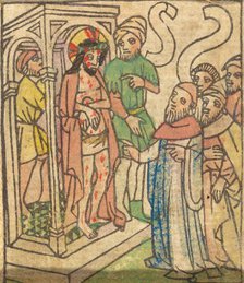 Ecce Homo [verso], c. 1440/1450. Creator: Unknown.