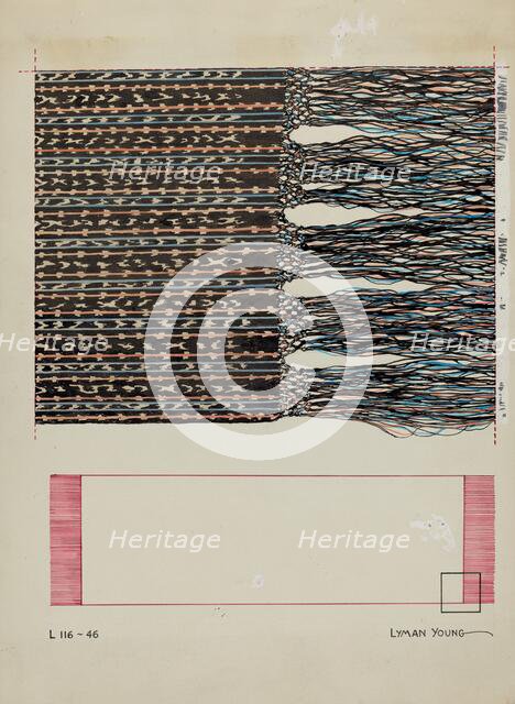 Scarf, c. 1937. Creator: Lyman Young.