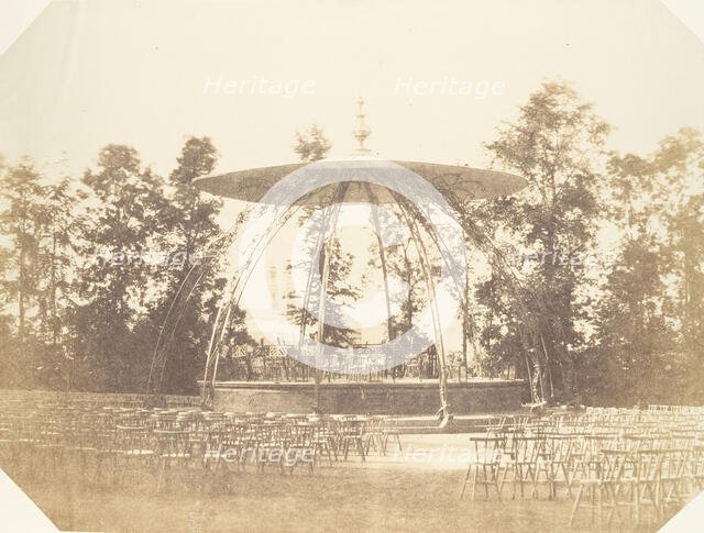 [The Kiosk, Zoological Gardens, Brussels], 1854-56. Creator: Louis-Pierre-Théophile Dubois de Nehaut.