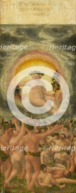 The Rule of Bacchus [left panel], c. 1535. Creator: Workshop of Albrecht Altdorfer.