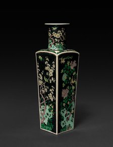 Club-shaped Vase, 1662-1722. Creator: Unknown.