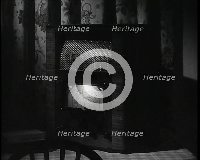A Radio Set, 1936. Creator: British Pathe Ltd.