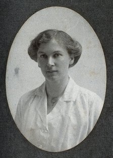 May Mellanby, c1920s. Creator: Langfier.