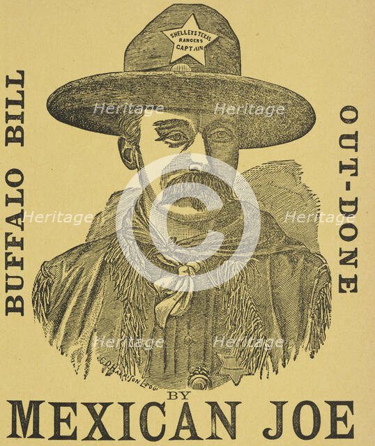 Buffalo Bill Out-Done by Mexican Joe, c1900.  Creator: Unknown.