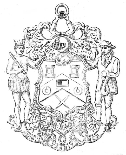 Badge presented to the Master of the Worshipful Company of Gold and Silver Wire-drawers, 1880. Creator: Unknown.