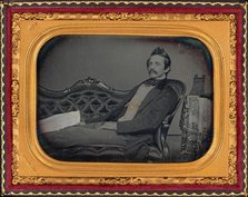 Portrait of a Man, c. 1850 - 1855. Creator: Kapp & Goss.