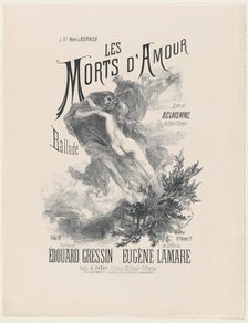 Les Morts d'Amour, ca. 1885.  Creator: Eugene Carriere.
