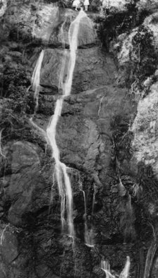 Waterfall, Mount Tamborine, 1925. Creator: Jack Bain.