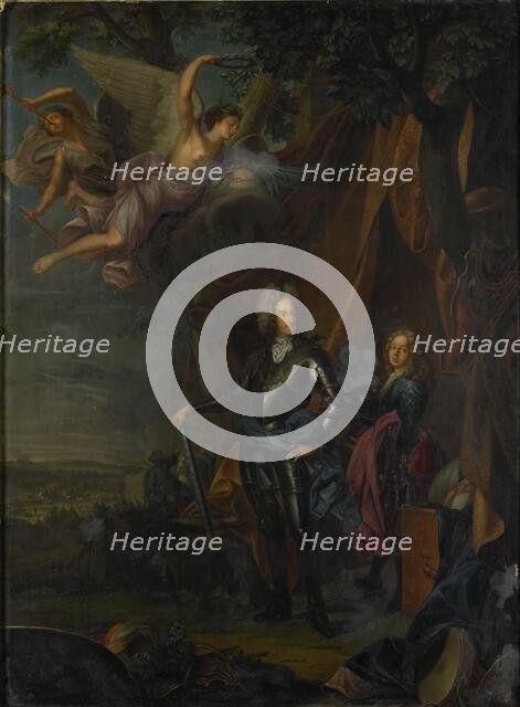 Portrait of Maximilian II, Elector of Bavaria, at the Battle of Mohács against the Turks, 1710-1750. Creator: Unknown.