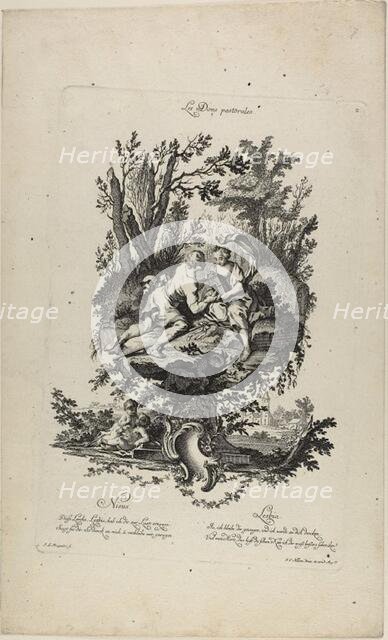 Pastoral Gifts, n.d. Creator: Johann Lorenz Rugendas I.