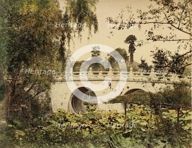 Spectacle Bridge of Otani, 1865. Creator: Unknown.