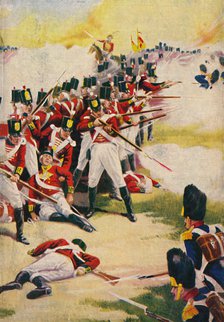 'The Gloucestershire Regiment. Back-to-Back at Alexandria', 1801, (1939).  Artist: Unknown.