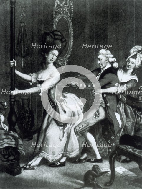 'Tight Lacing or Fashion before Ease', (c1800?). Artist: Unknown