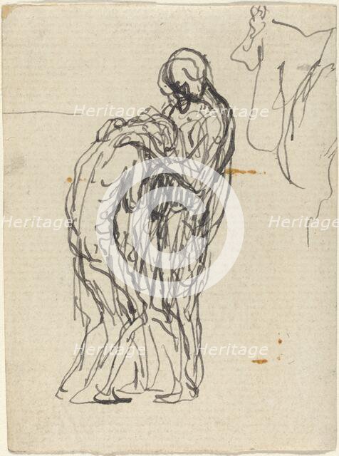 The Prodigal Son. Creator: Honore Daumier.