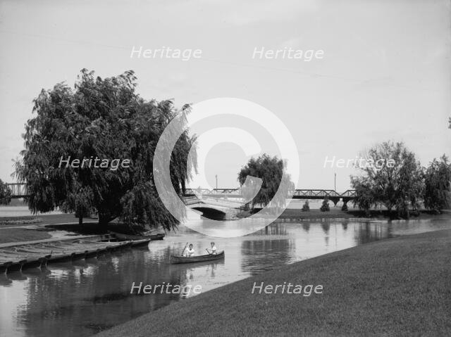 Belle Isle Park, Detroit, between 1880 and 1901. Creator: Unknown.