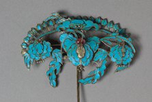 Headdress Ornament, 1800s-1900s. Creator: Unknown.