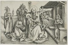 Adoration of the Magi, 1499. Creator: Mair von Landshut.