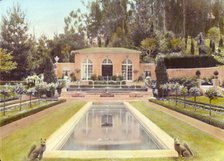 "Villa Rose," Joseph Donahoe Grant house, 2260 Redington Road, Hillsborough, California, 1917. Creator: Frances Benjamin Johnston.