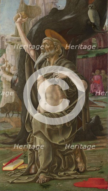 Saint Jerome, ca 1470. Artist: Tura, Cosimo (before 1431-1495)