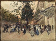 Boulevard des Capucines, 1905. Creator: Georges-Emile Carette.