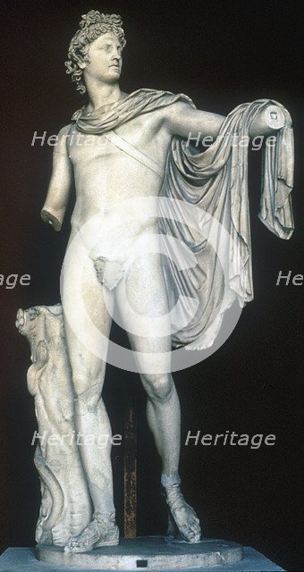 Apollo Belvedere, Ancient Greek statue, c400-323 BC. Artist: Unknown