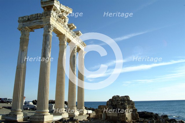 The Temple of Apollo, Side, Turkey. Artist: Samuel Magal