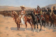 The Mexican Major, 1889. Creator: Frederic Remington.