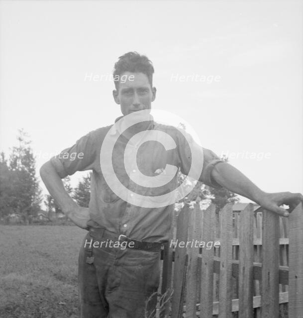 Farm Security Administration (FSA) cooperative farm, Lake Dick, Arkansas , 1939. Creator: Dorothea Lange.