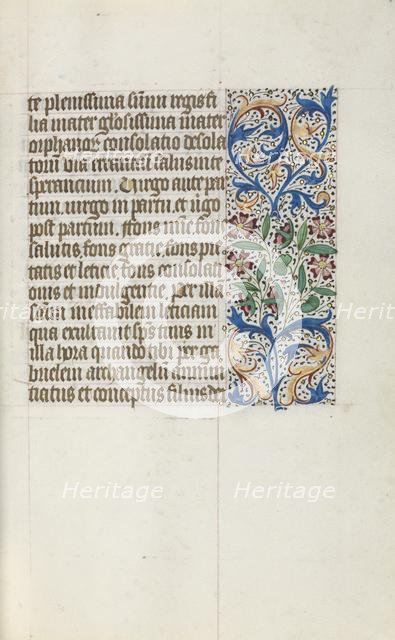 Book of Hours (Use of Rouen): fol. 19r, c. 1470. Creator: Master of the Geneva Latini (French, active Rouen, 1460-80).