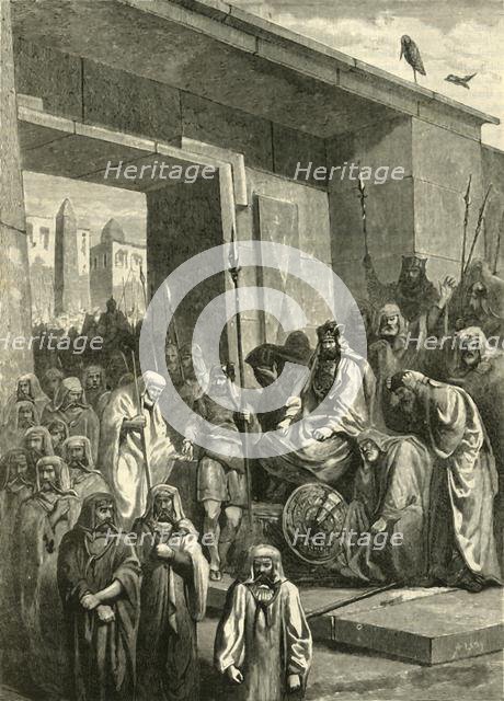 'Cambyes and Psammetichs', 1890.   Creator: Unknown.