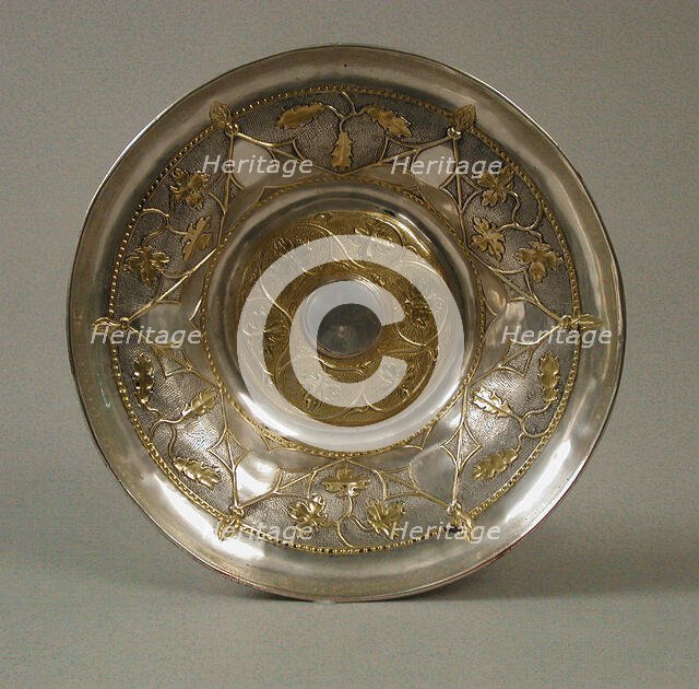 Bowl or Deep Plate, French, 19th century (original dated 1330). Creator: Unknown.