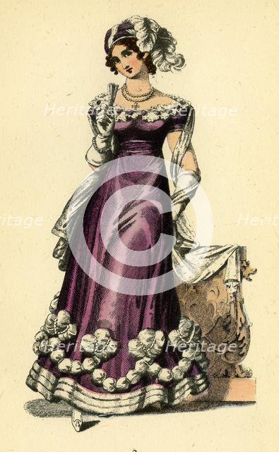 La Belle Assemblee, 1823', 1943. Creator: Unknown.