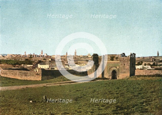 ''Mequinez; Afrique du nord', 1914. Creator: Jules Gervais-Courtellemont.