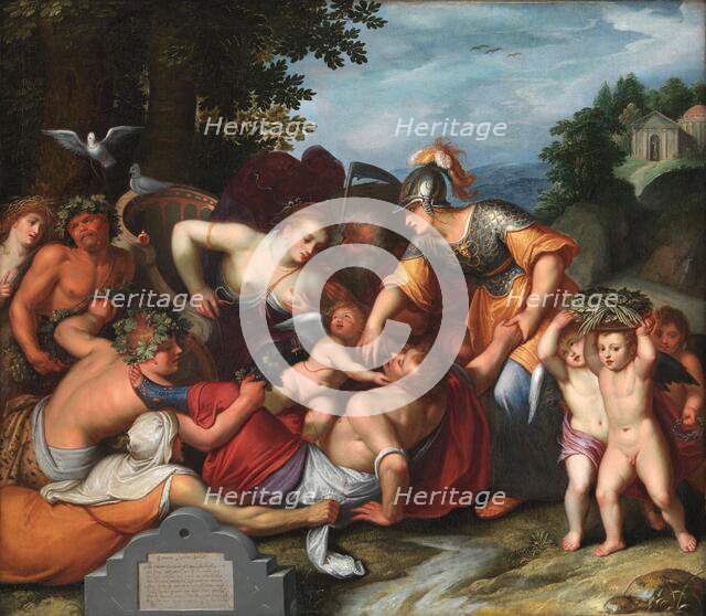 Gemeine Jeuchts Beeldt. Allegory of the Temptations of Youth, 1598-1610. Creator: Otto Van Veen.
