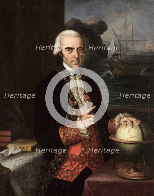 Portrait of Antonio de Ulloa (1716-1795).