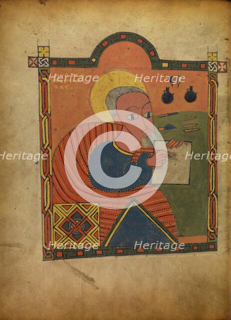 Saint Matthew; ; Gospel Book, about 1480-1520. Creator: Unknown.