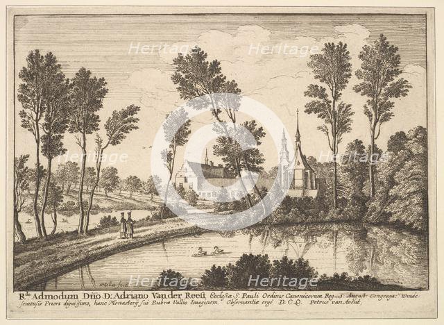 Rothendael Abbey, 1648. Creator: Wenceslaus Hollar.